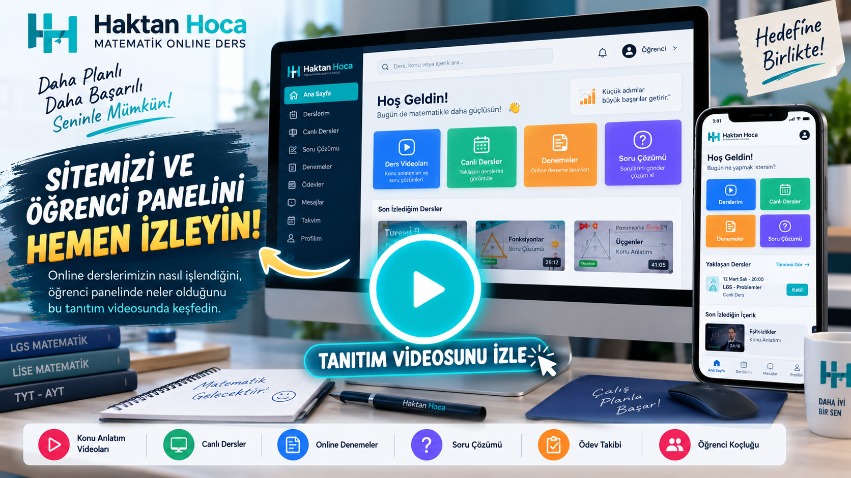 Haktan Hoca Online Ders Sistemi